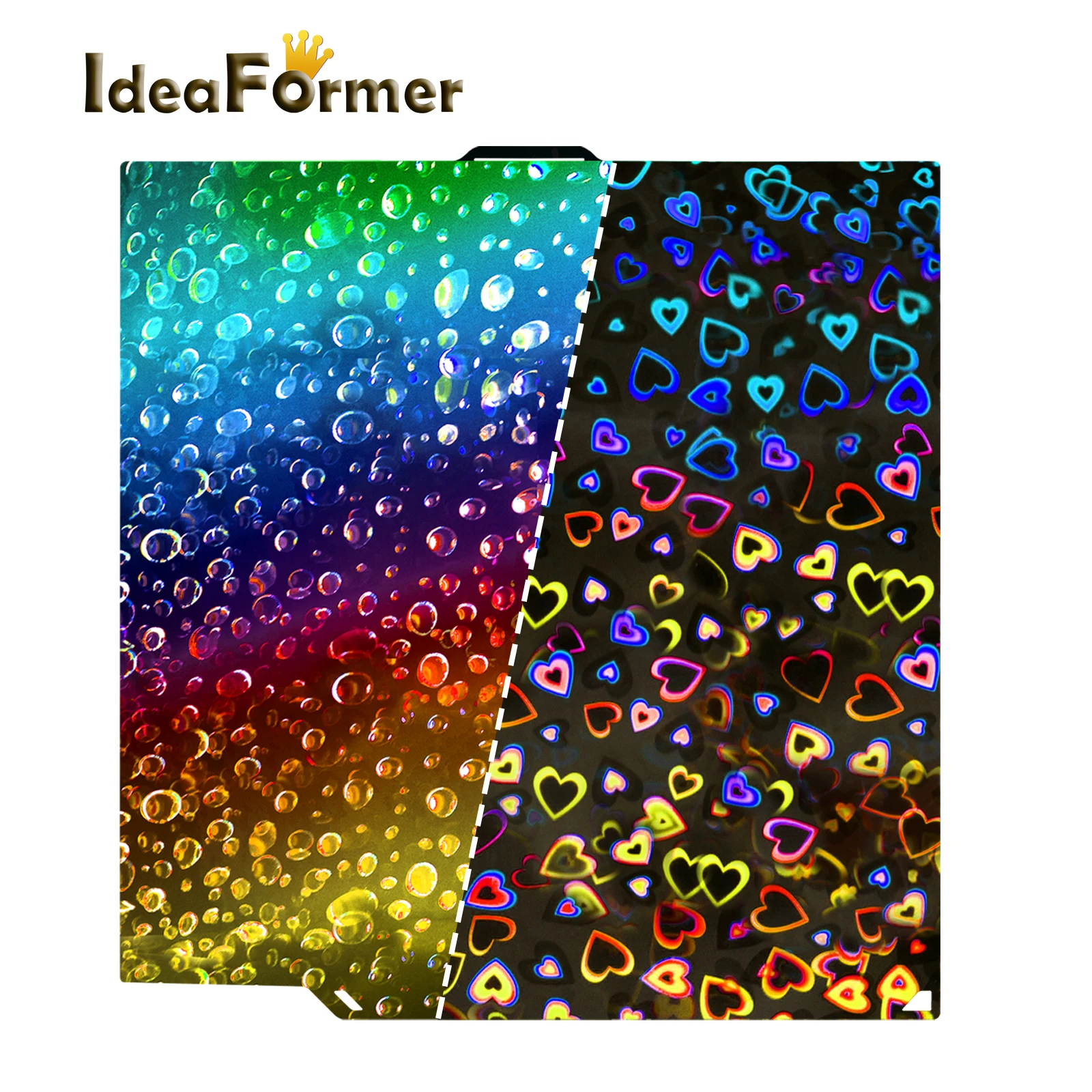 

For Elegoo Centauri Carbonde 3D Printer Accessory Heated Bed Build Plate PEH Film Pattern Steel Plate Double Sided Printing