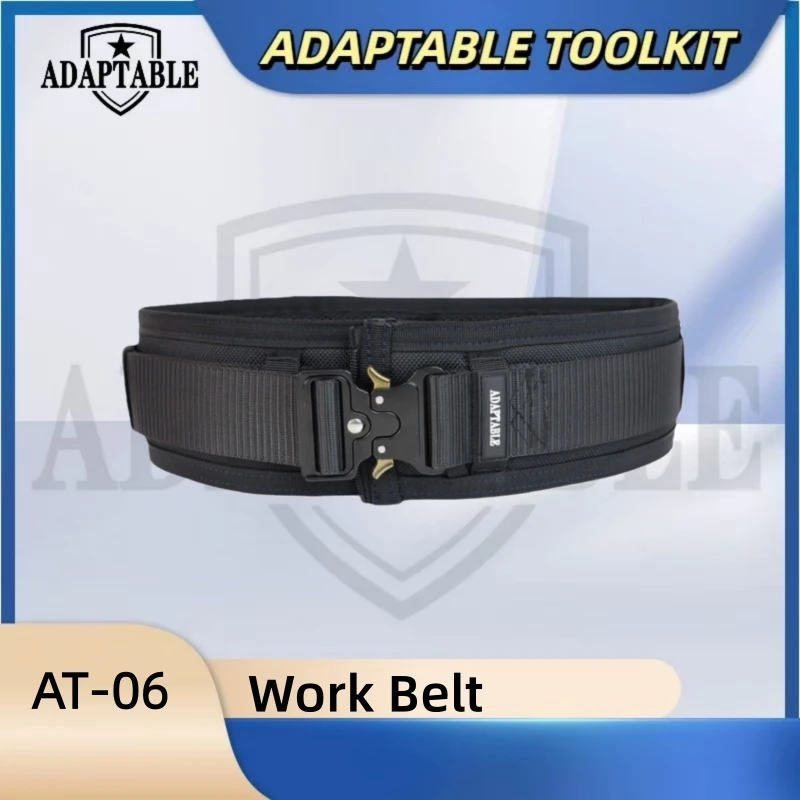 High Quality Work Belt Durable Oxford Firm Stitching Tool Belt Adjustable Metal Buckle Construction Belt Shoulder Strap Suit