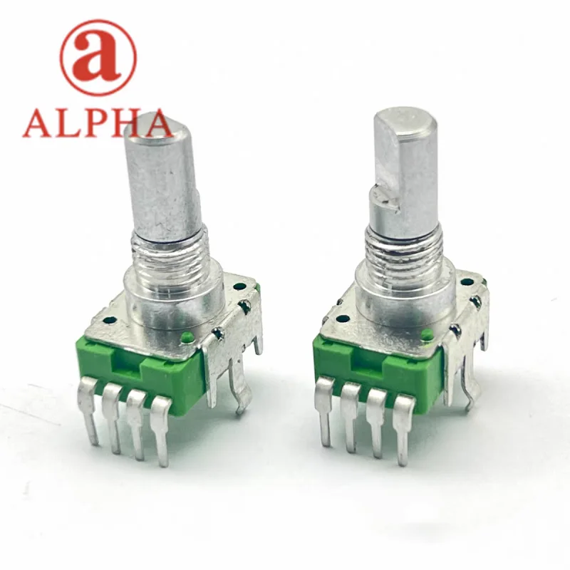 1pcs，360 degree rotary potentiometer，RV113，B20K，4Pin，The shaft length is 15mm