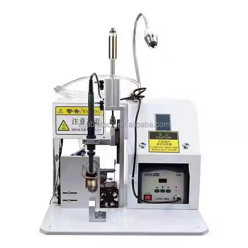 Semi Automatic USB SOLDERING MACHINE, Suitable for PCB, VGA, DP, Mini Din Connector, High Efficiency Soldering Tool