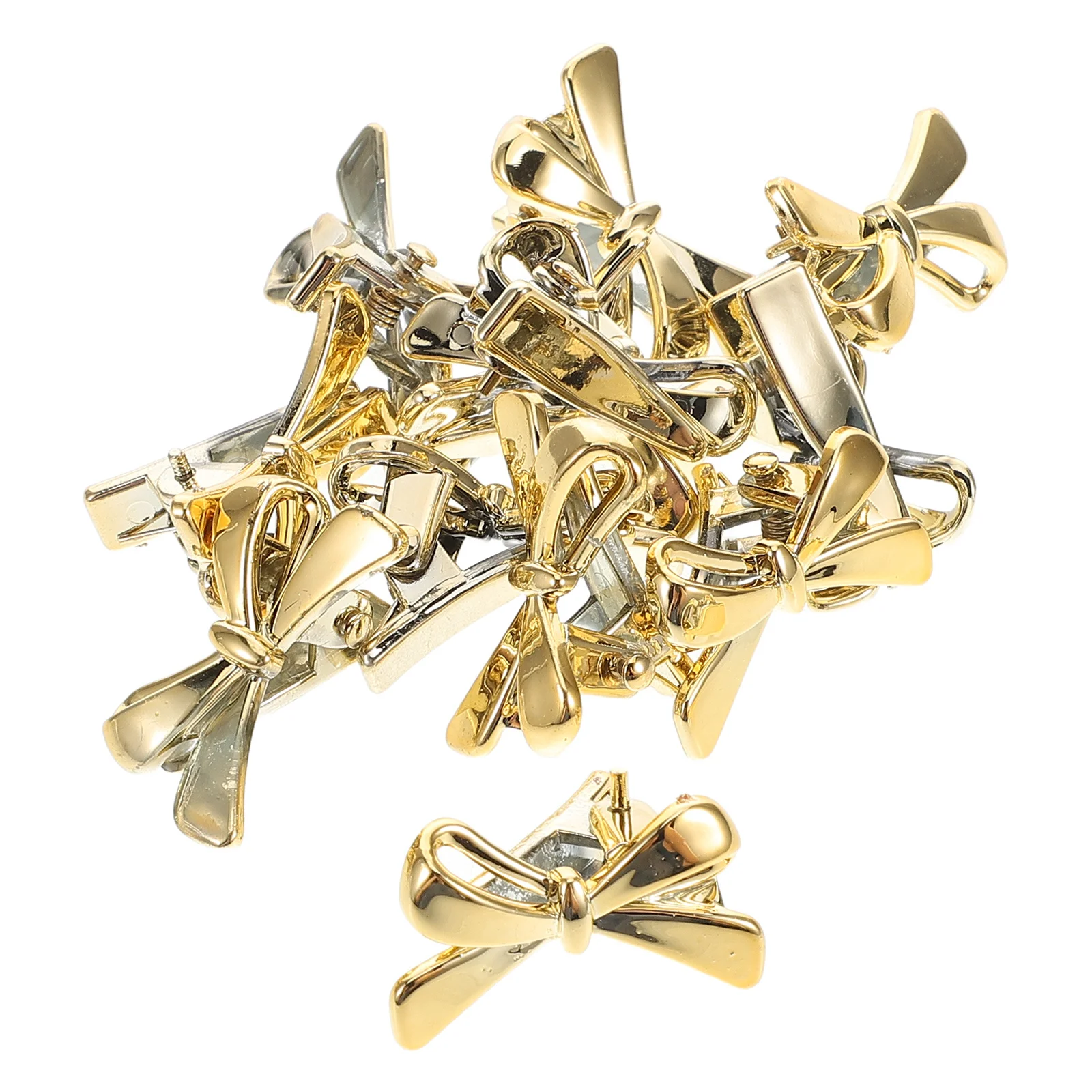 

12Pcs Metal Bow Hair Clips Kawaii Barrettes for Girls Women Kids Longlasting Secure Various Hairstyles Weddings