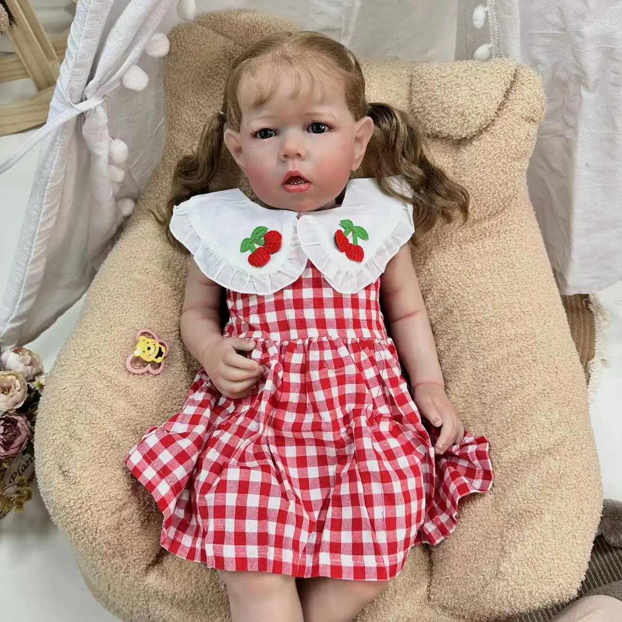 Cokela New 70cm/28inch Finished Reborn Baby Dolls Realistic Lifelike Adorable Newborn Body Best Christmas Gift for Kids