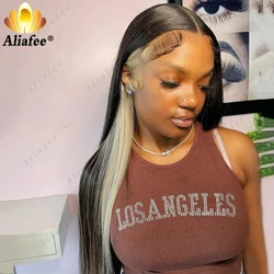 HD 13x6 Lace Frontal Wig Hanging Ear Hair Blonde Colored Lace Front Wigs PrePlucked 13x4 Lace Front Human Hair Wigs For Women