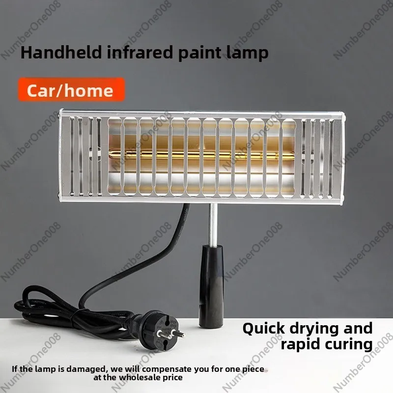 

1000W Portable Shortwave IR Heat Lamp for Car Paint Curing Window Film Test Vinyl Wrap Shrink Tool