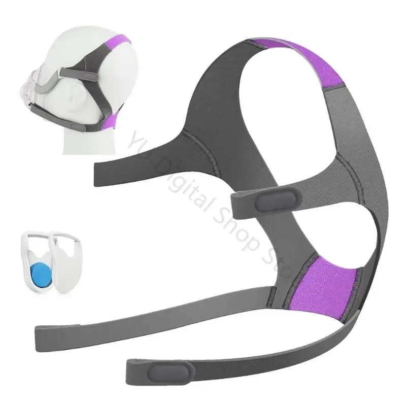 96BA Routine Sleep Mask F20/N20 Strap Replacement with Fastener Clip for Home