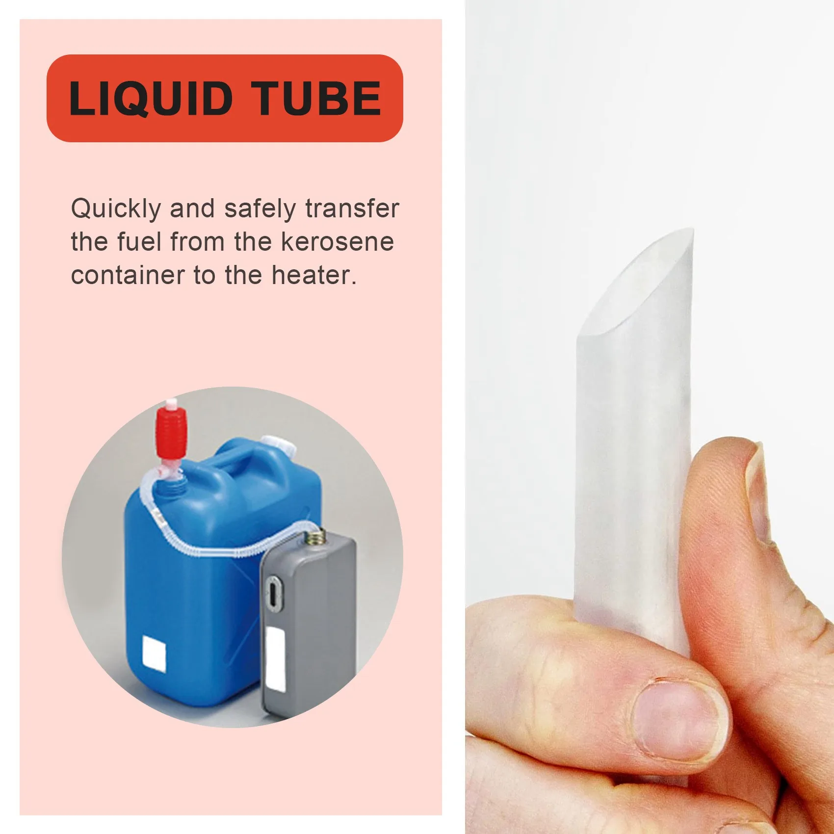 ABKM Manual Hand Siphon Syphon Oil Water Petrol crude oil engine Fuel Liquid Transfer Pump Pipe