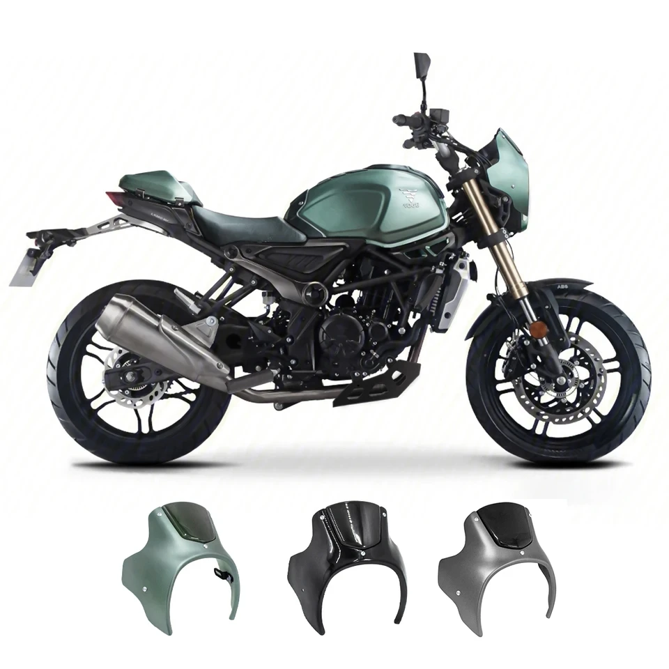 Customized For VOGE 300AC GPX MA0300 Motorcycle Round ABS Plastic Windscreen Headlight Fairing Windshield Cover