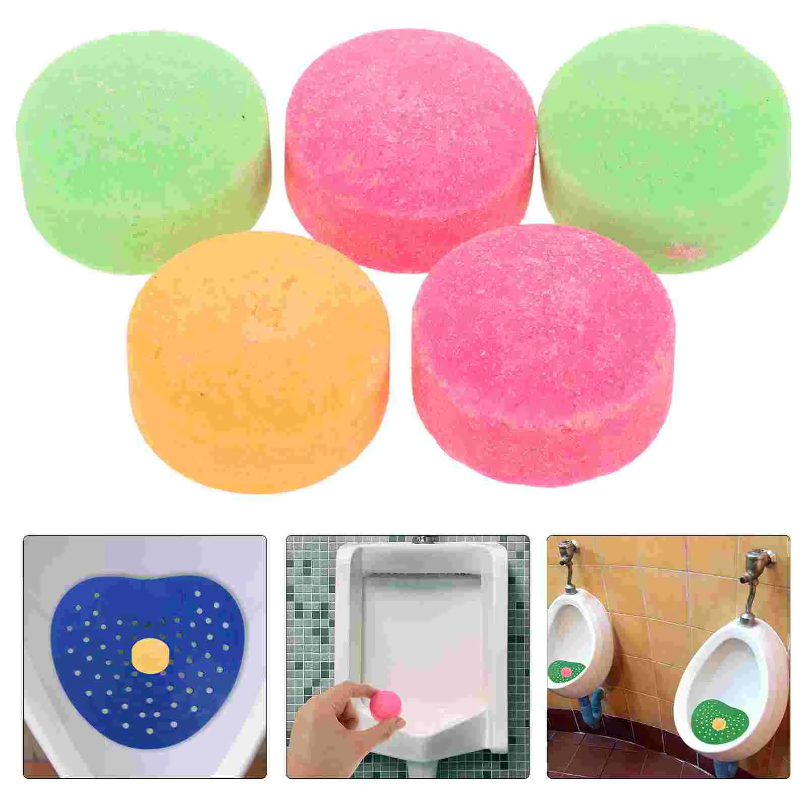 4 Bags Toilet Deodorizing Ball Cleaning Supplies Drop- Cleaner Tablet Tank Bathroom Tablets Bubbles Dichlorobenzene