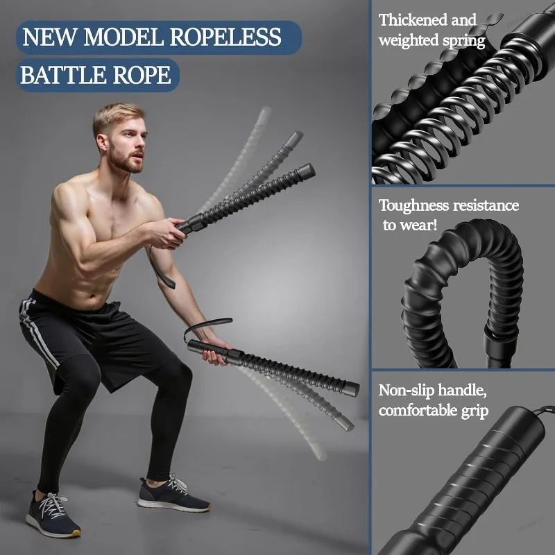For Home Muscle Training Stainless Steel Spring Arm Expander Ergonomic Fitness Grip Biceps Triceps Strength Strengthener Gear
