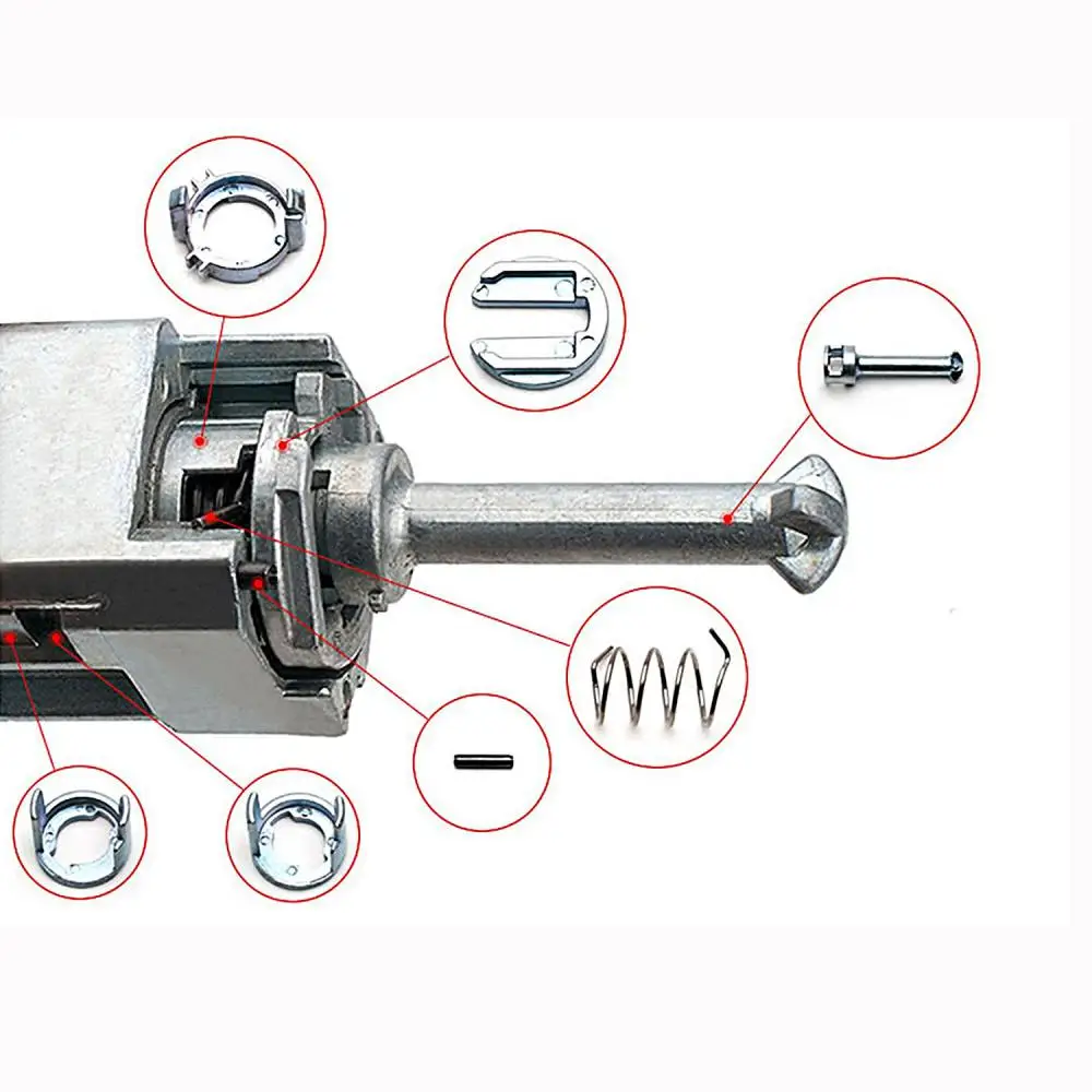 Cửa Kim Loại Khóa Trụ Nòng Bộ Dụng Cụ Sửa Chữa Bộ Bảo Bên Phải Cho Xe BMW 3 Series E46 328i 320 323 325 328 330 M3 1998 - 2005