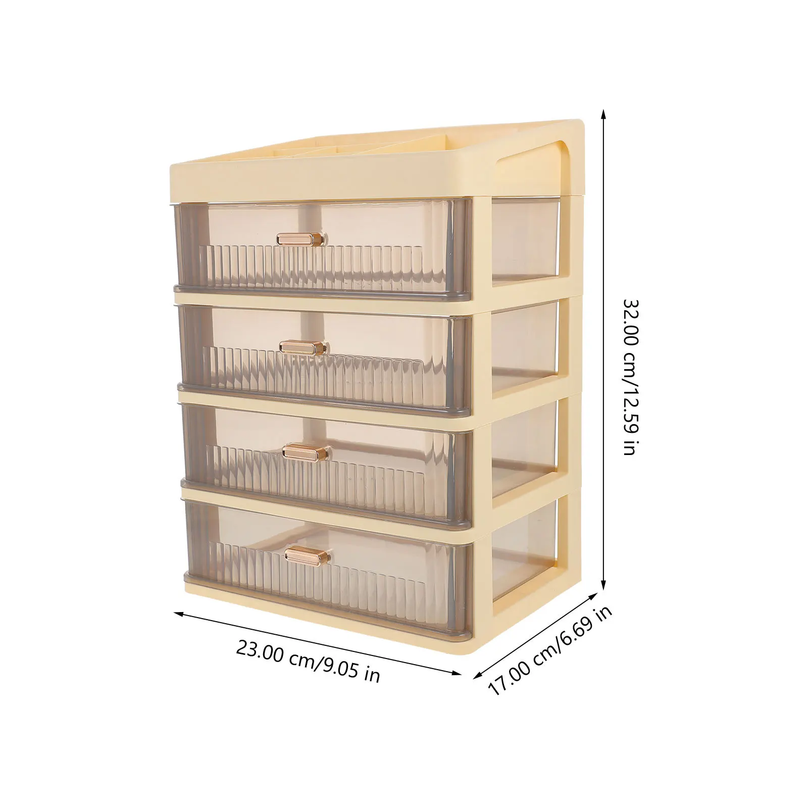 

Desk Organizer Drawer Desktop Storage Multi-Tier Stationery Holder Makeup Cosmetics Storage Box Practical Organizer