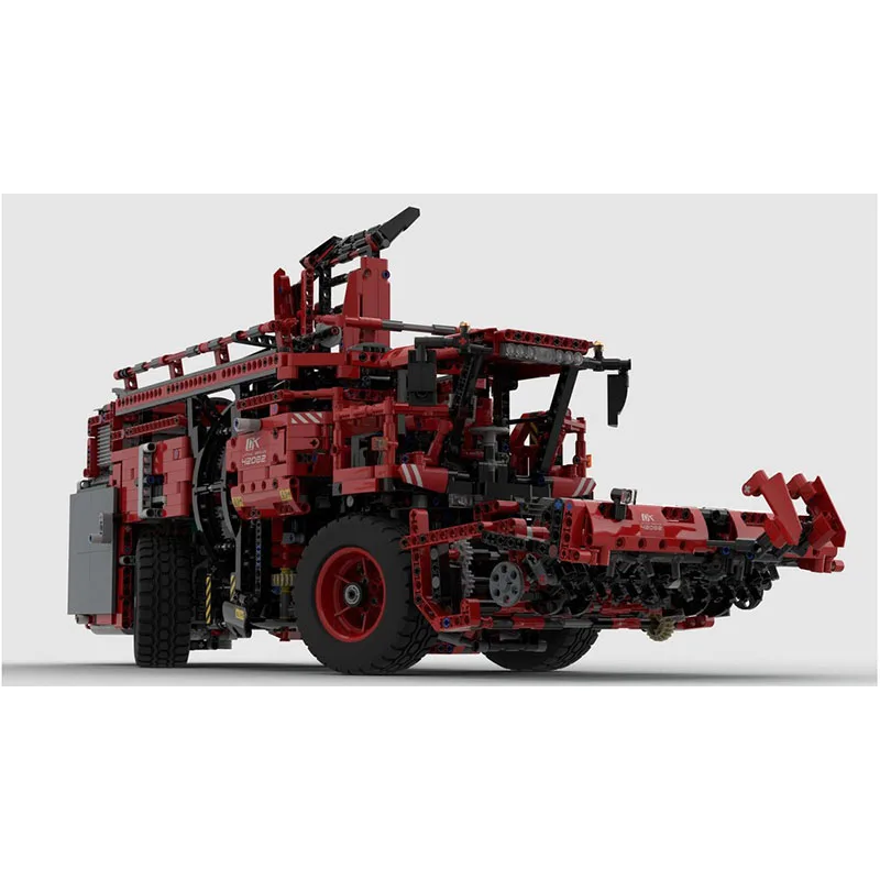 Modulaire stadsgebouw Moc-bouwstenen Suikerbiet-oogstmachine Modeltechnologie Modulaire blokken Geschenken Kerstspeelgoedsets Montage