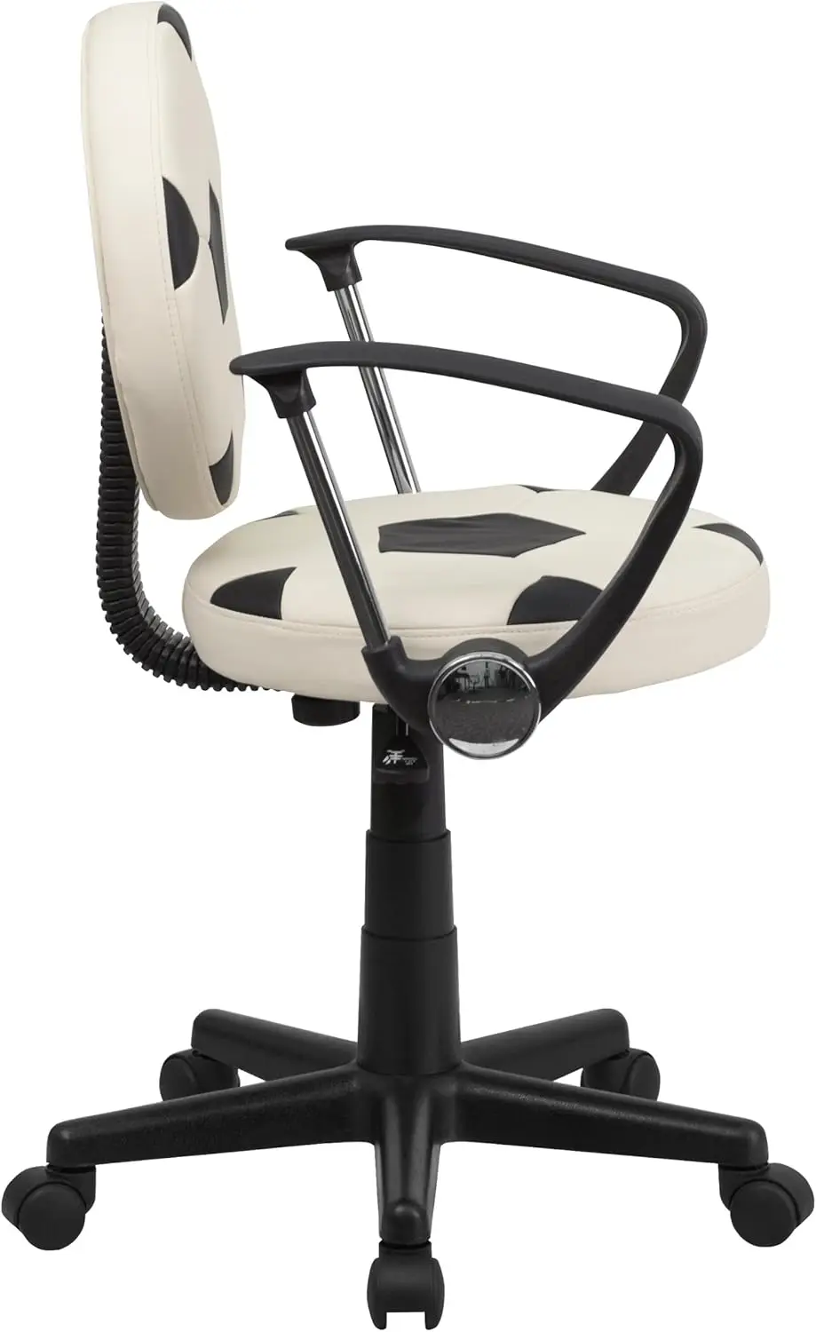 Soccer Swivel Task Office Chair With Arms