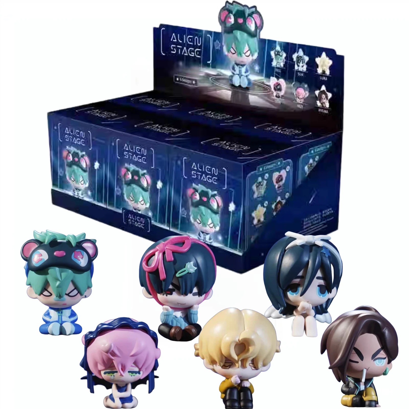 

Hot Selling Alien Stage Free Stage Series Blind Box Anime Character Surprise Mystery Box Mini Model Doll Decoration Gift Toy