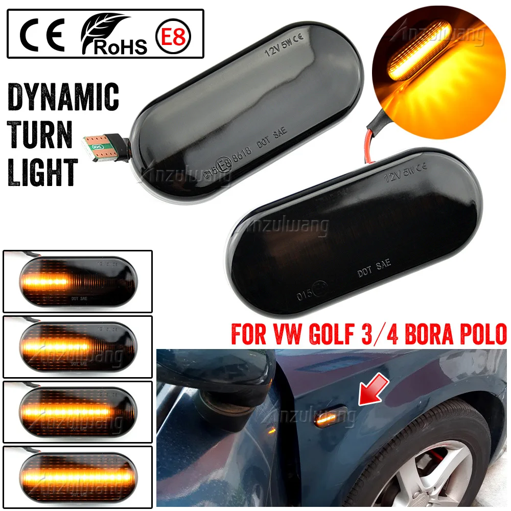 Dynamische LED Seiten markierung Signal leuchte Anzeige lampe für Sitz Leon 1p ibiza mk3 6l mk4 6j Toledo Exeo Limousine Exeo Limousine Exeo st