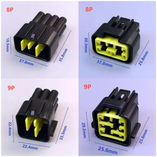 Imagen 2 del producto 2 3 4 6 8 9 12 16p impermeable serie 2,3 conector automático impermeable FW-C-2F-B FW-C-16F-B FW-C-2M-B FW-C-6M-B