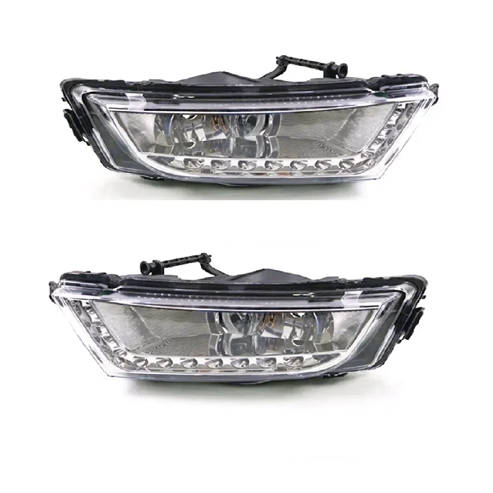 

Front Bumper Fog Light Foglight Day Light for Skoda Octavia 2014 2015 2016 Car Replacement Parts and Modification