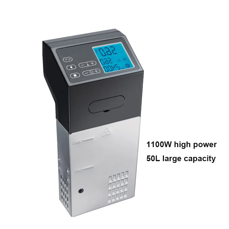 

1600W Sous Vide Cooker Vacuum Slow Cooker Steak Cooking Machine 50L Immersion Circulator Digital Timer Accurate Control
