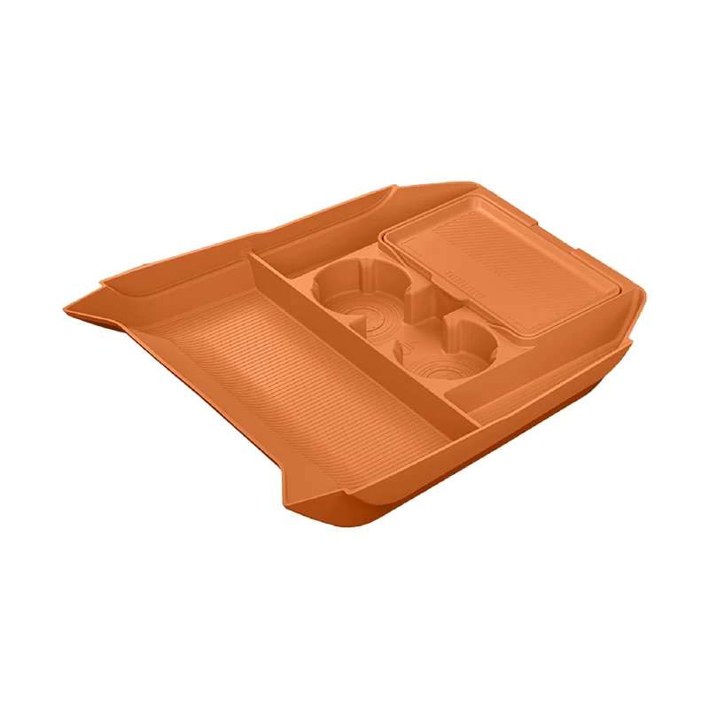 ل JETOUR G700 2025 + صندوق تخزين وحدة التحكم المركزية طبقة مزدوجة سيليكون كوب ماء صندوق تخزين ترقية الداخلية اكسسوارات السيارات