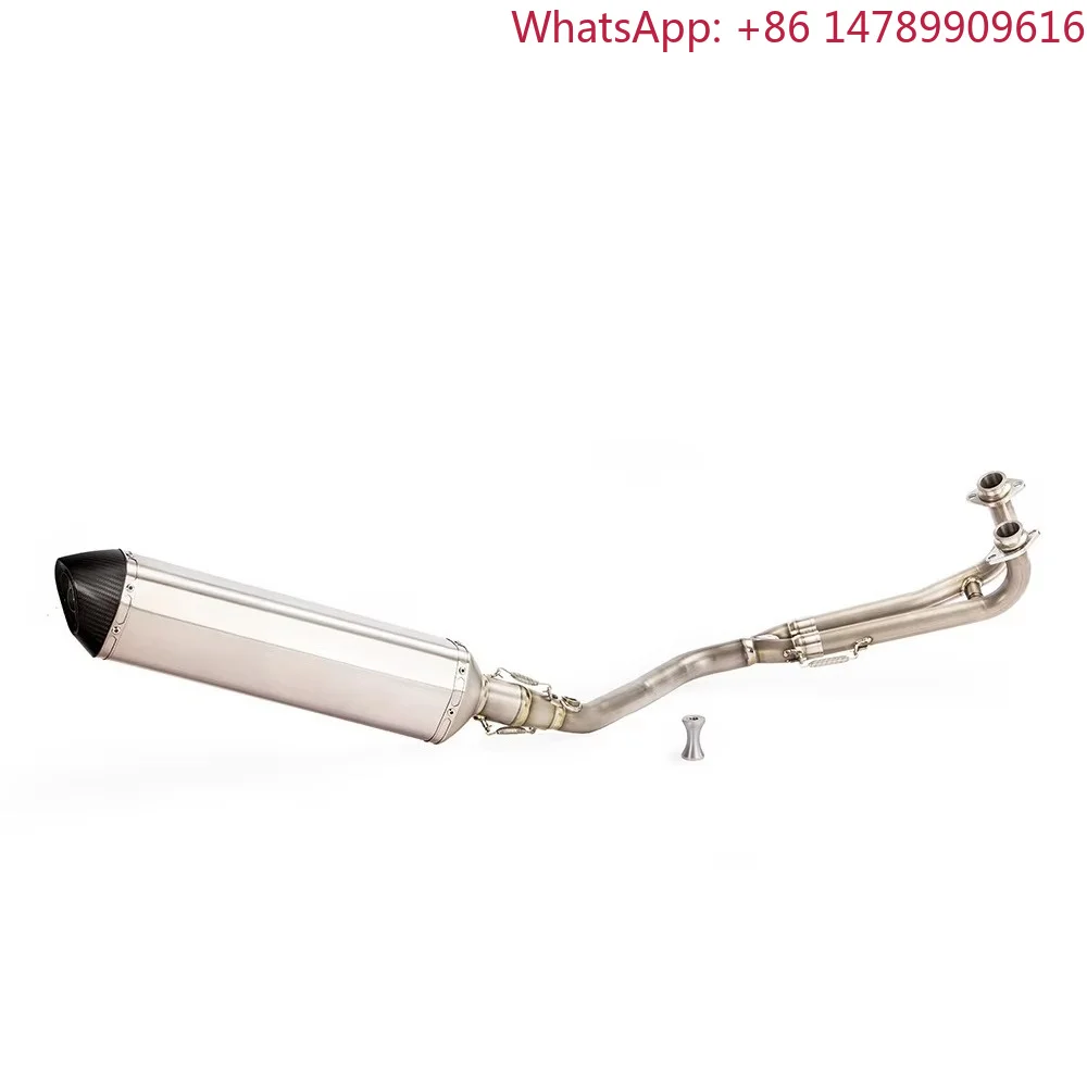 Modified Exhaust Muffler Motorcycle System for 125cc Scooter, Aftermarket Performance , Universal Escape Pipe, Parts