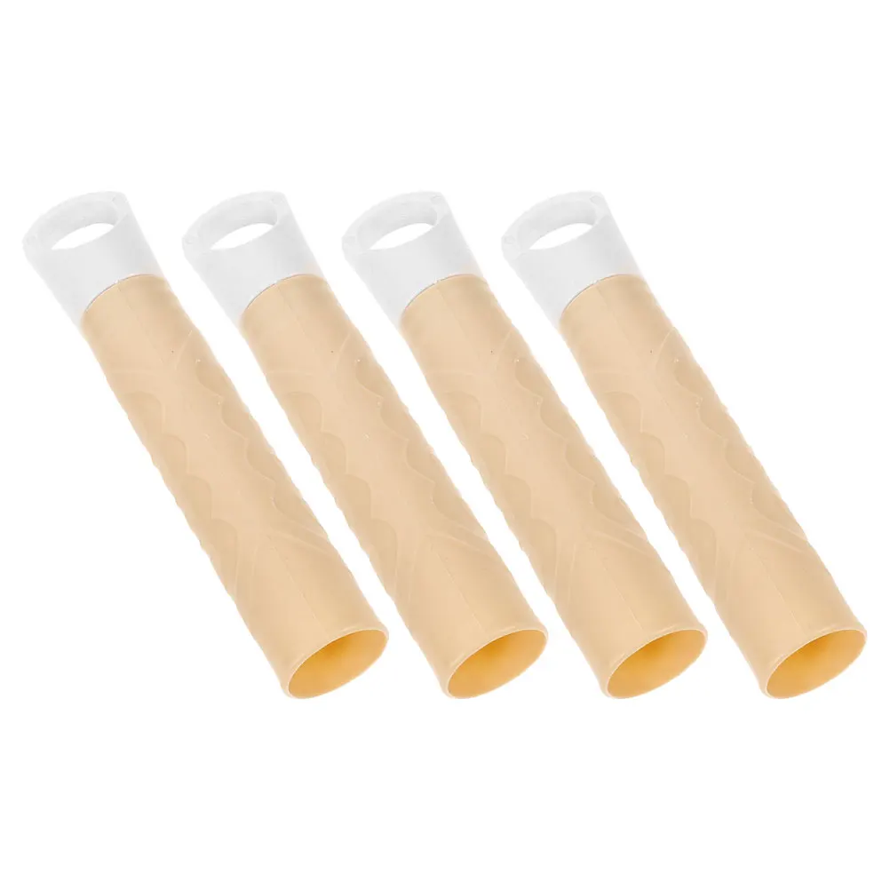 

4 Pcs Broom Accessories Handle End Cap Mop Parts Clothesline Stick Replacement Plastic Handles Dustpan Grip Mops