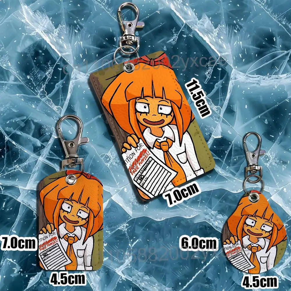 Cartoon characters Yana Ongezellig Mymy Keychain Holder Suitable For Subway Bank Card Bus Card Case
