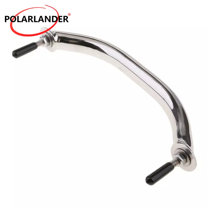 

Stainless Steel 1pcs ​12 inch Polished Handle Grab Durable Handrail Boat Marine Yacht RV Hardware Replacement
