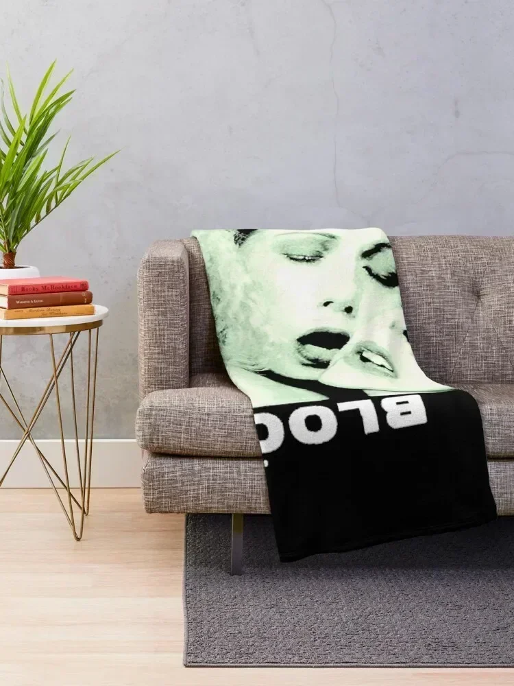 Type O Negative Bloody Kisses Throw Blanket For Sofa Thin Plaid on the sofa Designers Summer Beddings Blankets