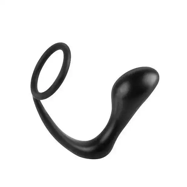 Anal Ass-Gasm Cock Ring Plug