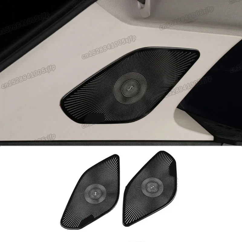 Car Trunk Rear Audio Sound Speaker Trims for Bmw X3 2018 2019 2020 2021 2022 2023 2024 G01 Interior Accessories Decoration Kit