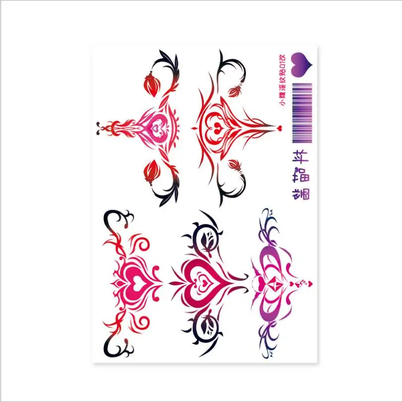 Nice Navel Sticker  For Women Waterproof Temporary Sticker  Fake Body Art Sexy Lasting Simulation Tattoo Sticker T1858