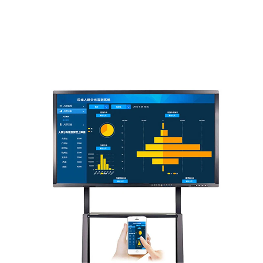 

Conference Teaching Touch Screen All-in-one Machine 75 Inch Interactive Smart Board Screen