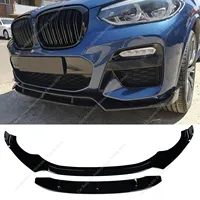 4Pcs Performance Front Bumper Splitter Lip Spoiler Diffuser For BMW X3 G01 X4 G02 30d 30i M40i M40d M Sport 2018-2021 Bodykits
