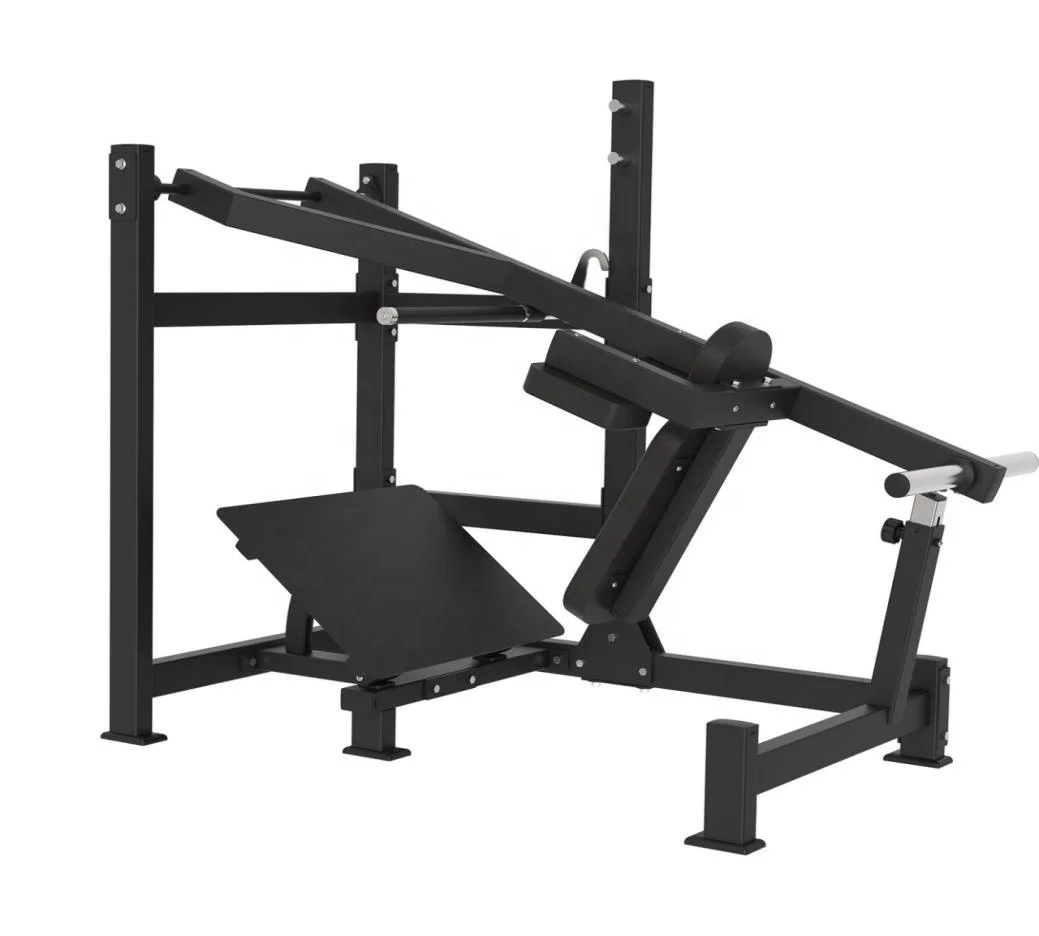 

Body Building Commercial Gym Equipment Plate Loaded Strength Training Leg Press Pendulum Squat Machine