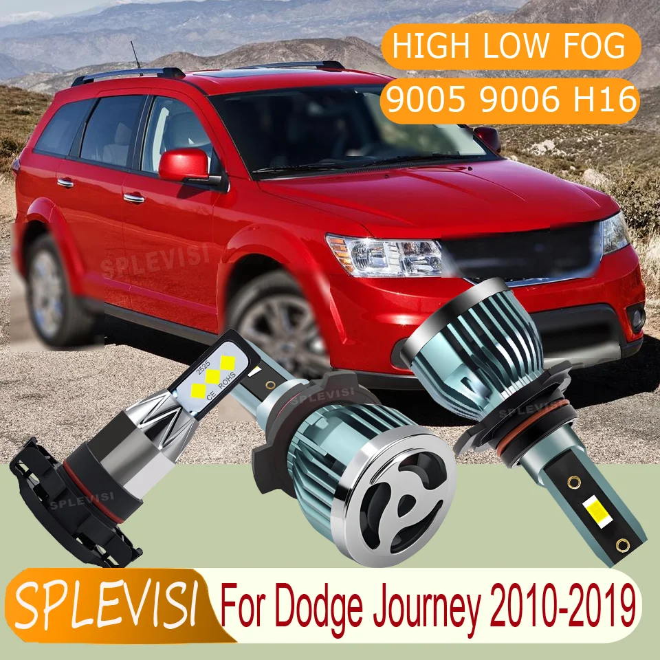 

LED High-Performance Extend Life warranty Headlight foglight For Dodge Journey 2010 2011 2012 2013 2014 2015 2016 2017 2018 2019