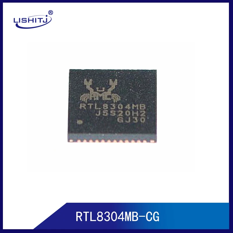 RTL8304MB-CG  QFN48  Realtek  for Ethernet Chip