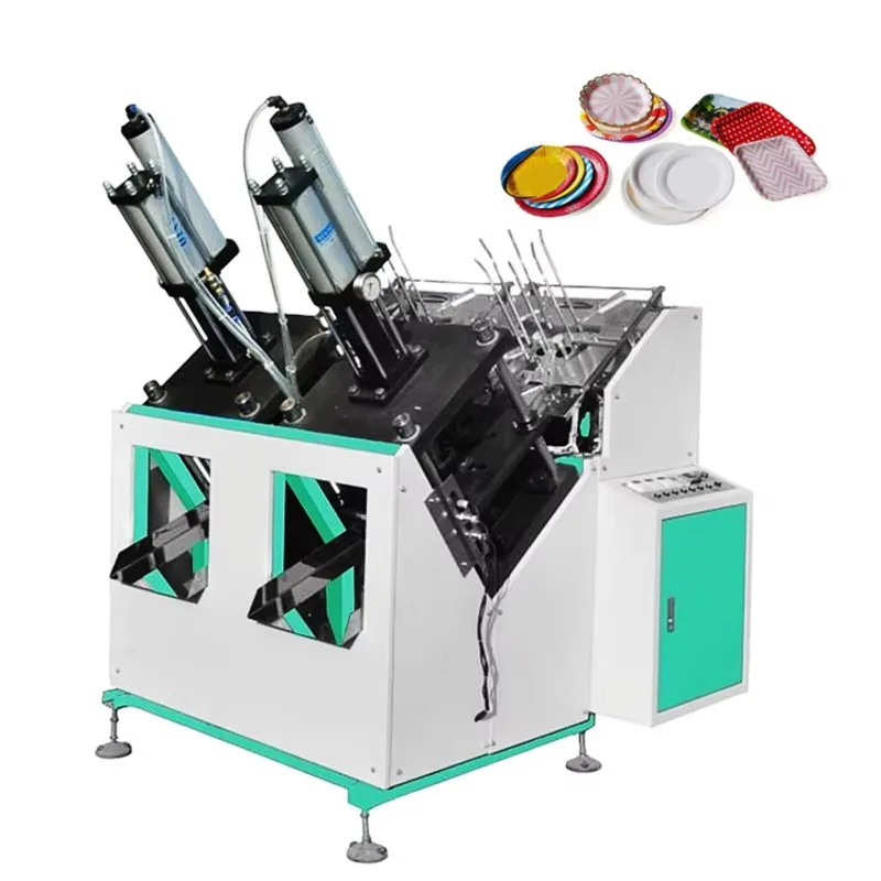 Fully Automatic PE Foam Disposable Paper Tray Plate Bowl Making Forming Hine