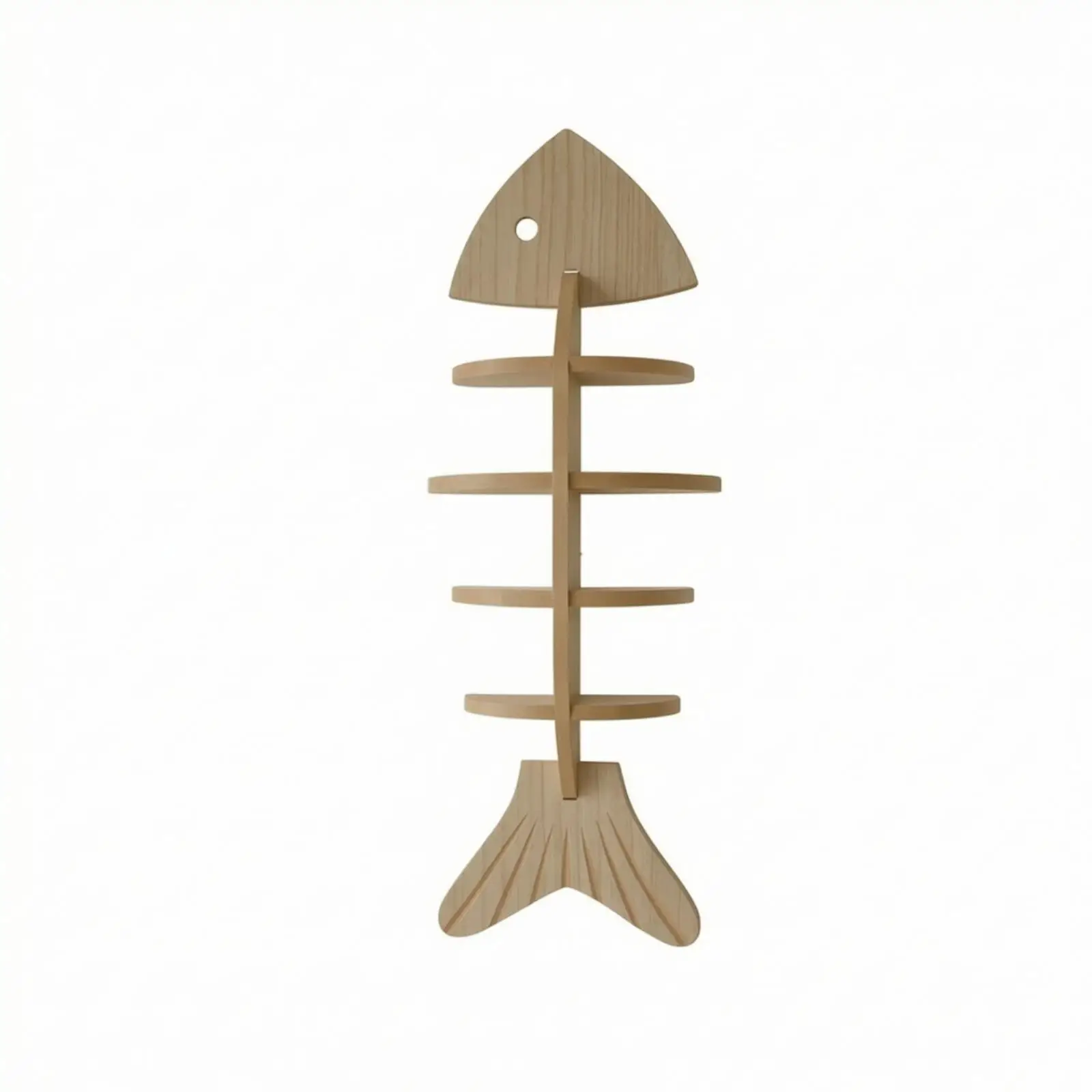 Decorative Marine Shaped Storage Shelf, Nautical Wall Organizer
