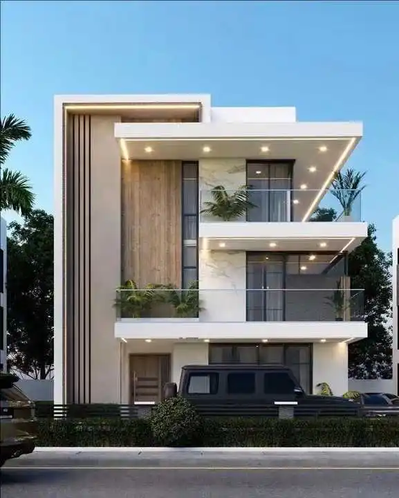 China's Modern Design Light-Weight Prefabricated Steel Structure Modular Villa House for Office Building