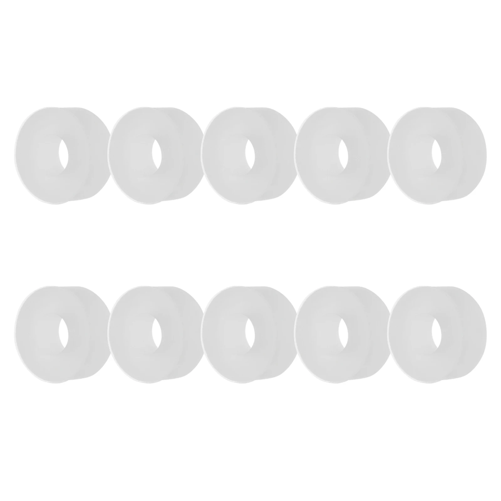 

10 Pcs Inflatable Chuck Compressor Ring Sealing Adapter Tubes Replacement Cap Inflation Silicone Silica Gel