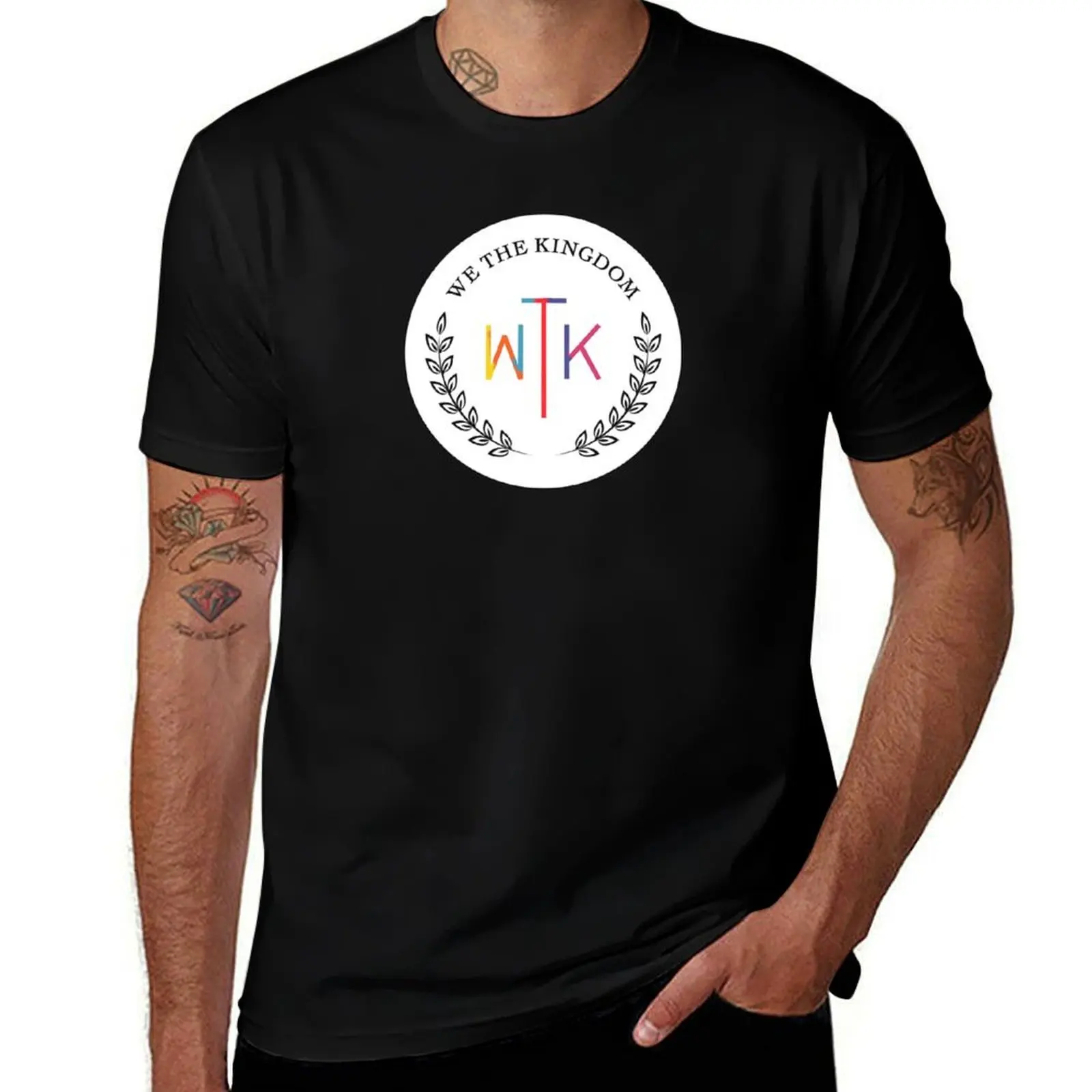 

We The Kingdom Logo T-Shirt T-shirts oversize custom t shirt anime t shirts topping men graphic t shirts