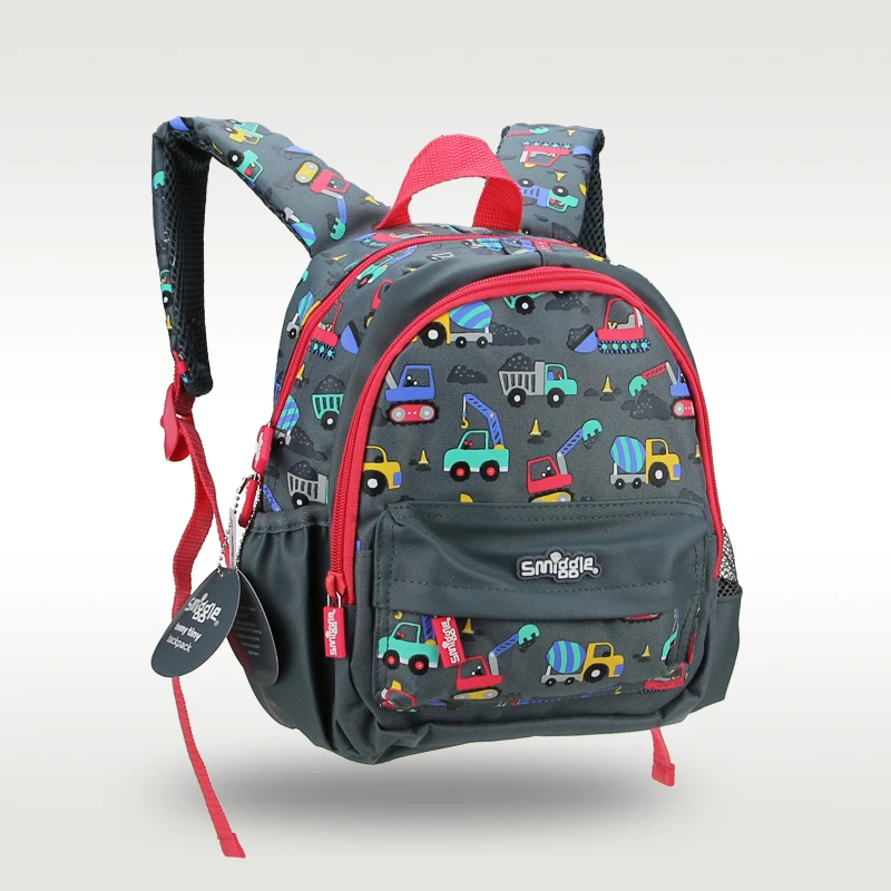 Australian original Smiggle hot-selling schoolbag cute little gray schoolbag kindergarten backpack 11 inches