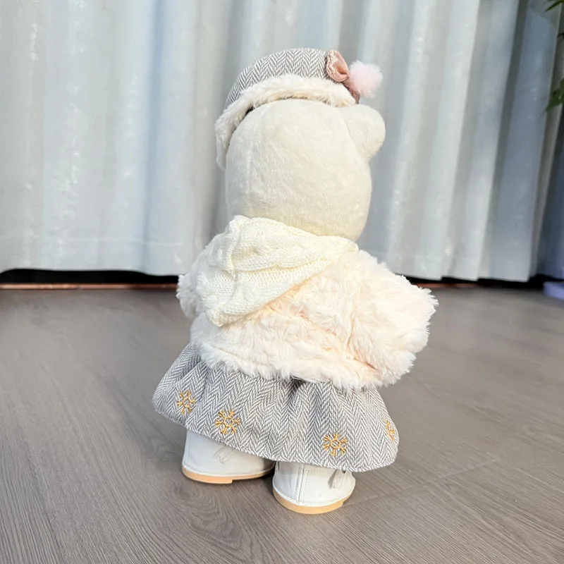 30cm Doll Clothes Plush Toys Cosplay Clothes Warm Sweater Belle Cute Decoration Creative Birthday Gift Toy Anime Accessories