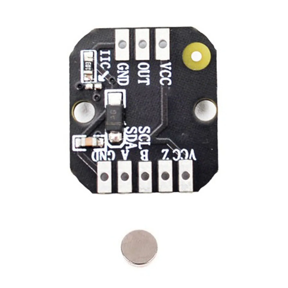 Modul Encoder Magnetik MT6701 Baru PWM/I2c Encoder Motor Tanpa Sikat Mode ABZ 1024 Baris Menggantikan Modul AS5600