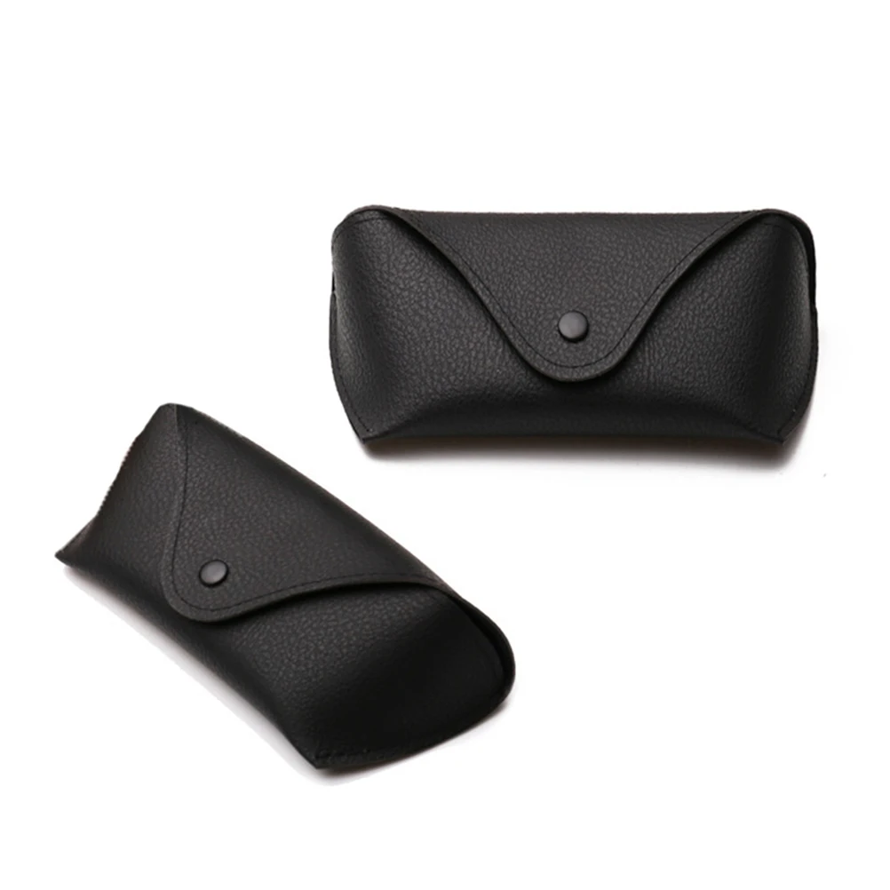 

2 Pcs Eyeglasses Case Oxford Cloth Box Pattern Cover Holder Sunglasses Black Travel