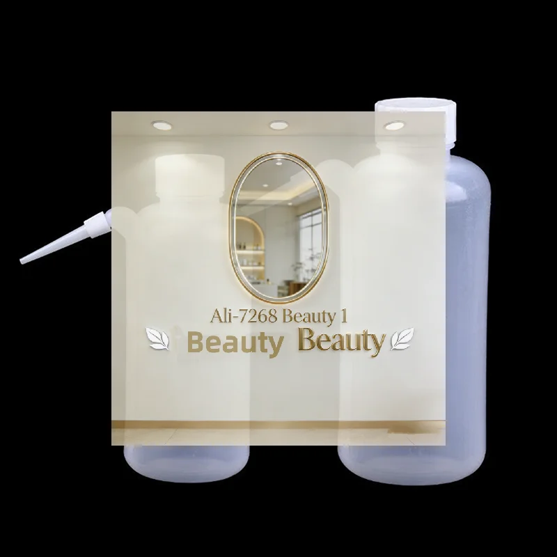 Garrafa plástica do esguicho do PE da garrafa que lava recipientes lavados segurança vazia recarregável