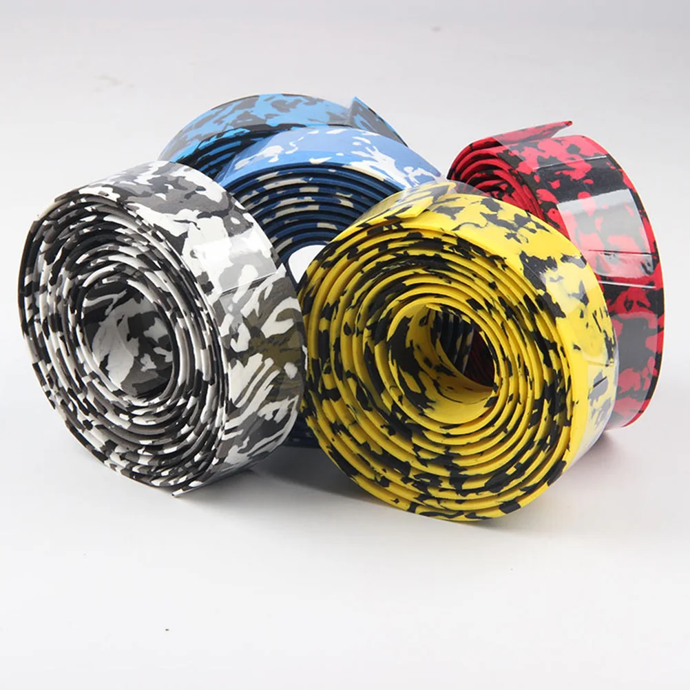 

1 Set Bike Handlebar Tape Non Slip Grips Cover Breathable Sweat Absorbing Cycling Grips Tape Road Bike S Proof Handlebar Wrap