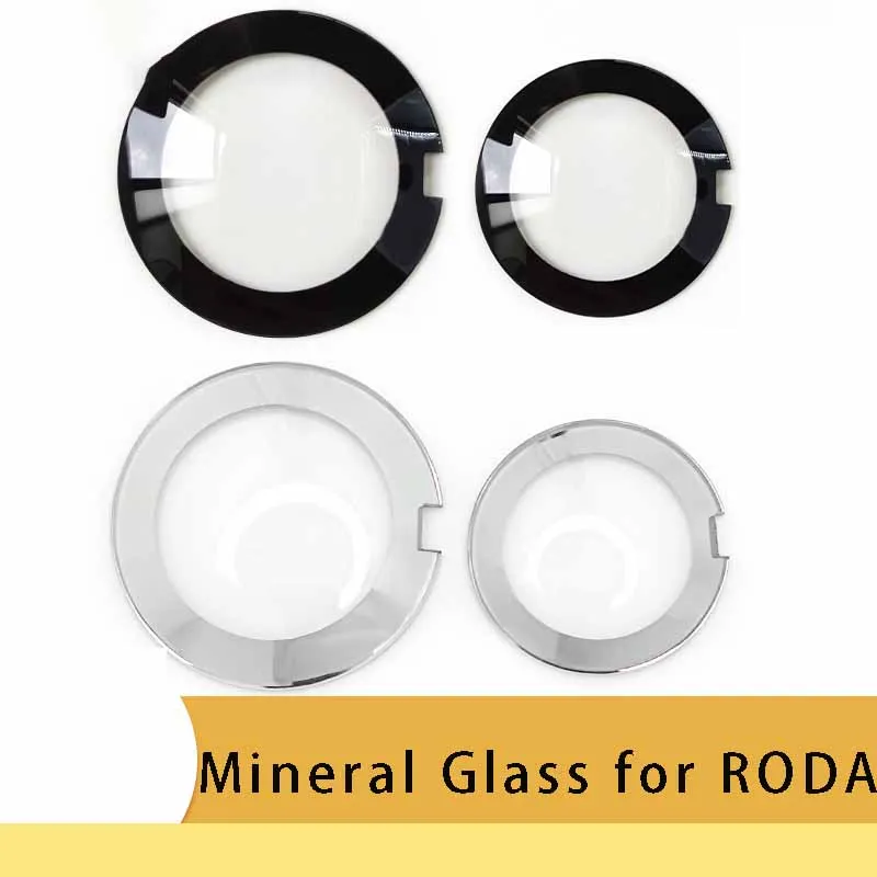 

Mineral glass mirror for RODA integrated ceramic series with square opening silver black electric edge 23mm 30mm 35mm accessorie