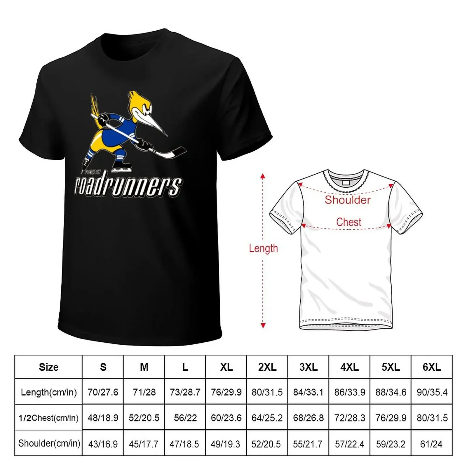 Phoenix Roadrunners WHA Hockey T-Shirt graphic t shirts rapper graphic tees mens t shirts casual stylish