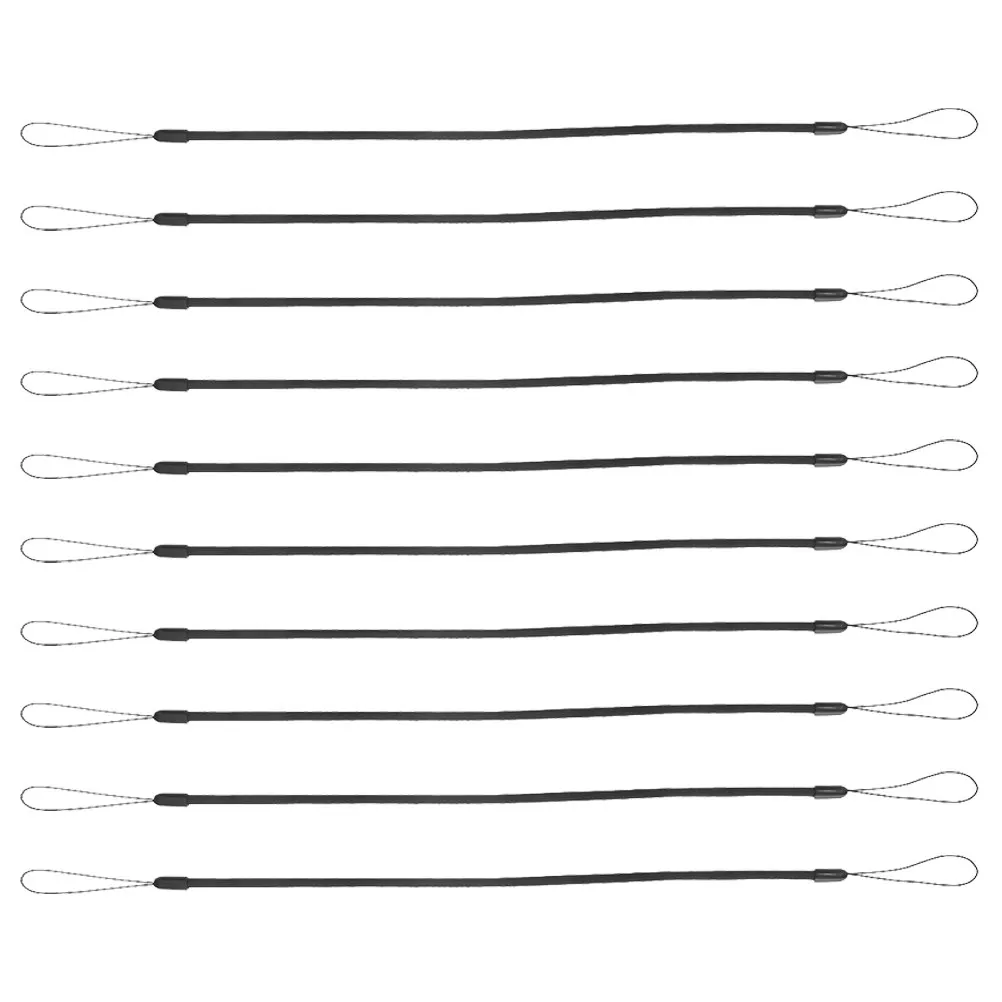 Retractable Elastic Lanyard 10 Pack for Stylus Pens Badges Anti Loss Wrist Neck Strap Daily Use
